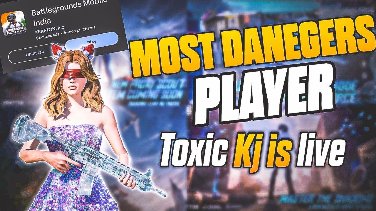 Most dangerous player 😈|| blind rush || TOXICKJGAMING - YouTube