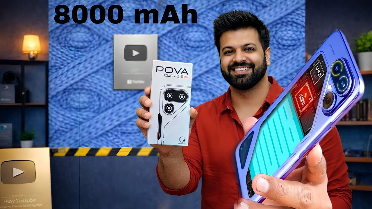 Charger फेंक दो! 😱 8000mAh Battery Beast Is Here | Tecno Pova Curve 2 5G Unboxing