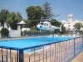 Helicóptero reabastece agua nas piscinas de S. Brás de Alportel  para combate a incêndio