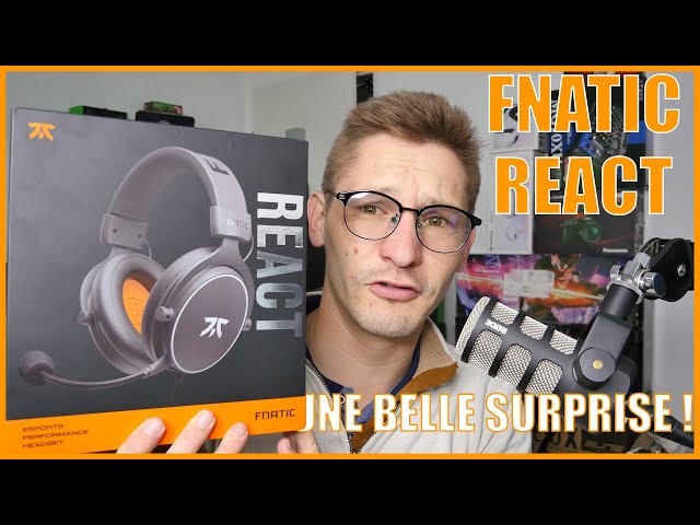 Fnatic REACT - Casque micro Fnatic sur