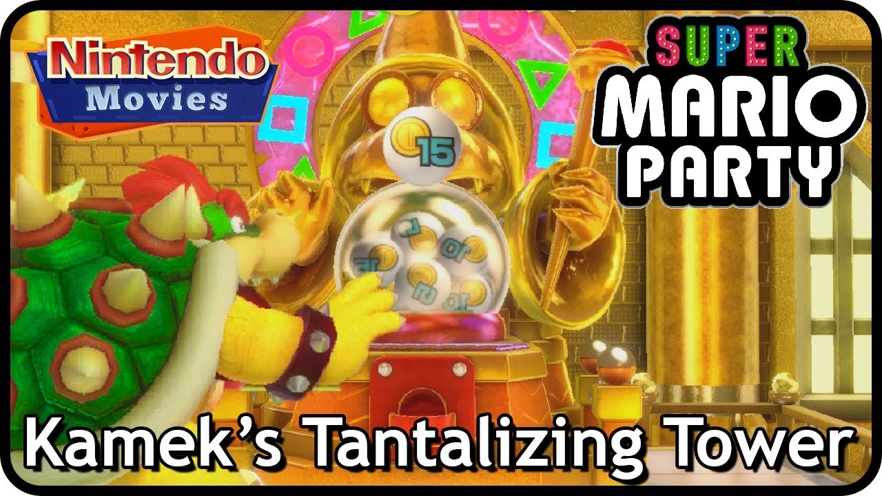 Super Mario Party: Kamek's Tantalizing Tower (2 Players, 20 turns, Master Difficulty)