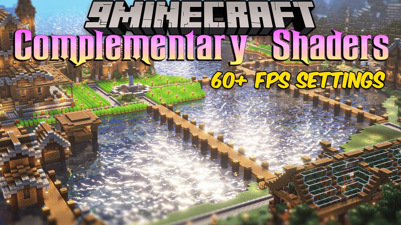 How to get 60+ FPS in minecraft with shaders on - YouTube