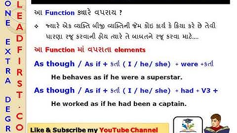 FUNCTION 04 Making Supposition about an Action