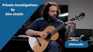Dire Straits - Private investigations - guitar cover chords