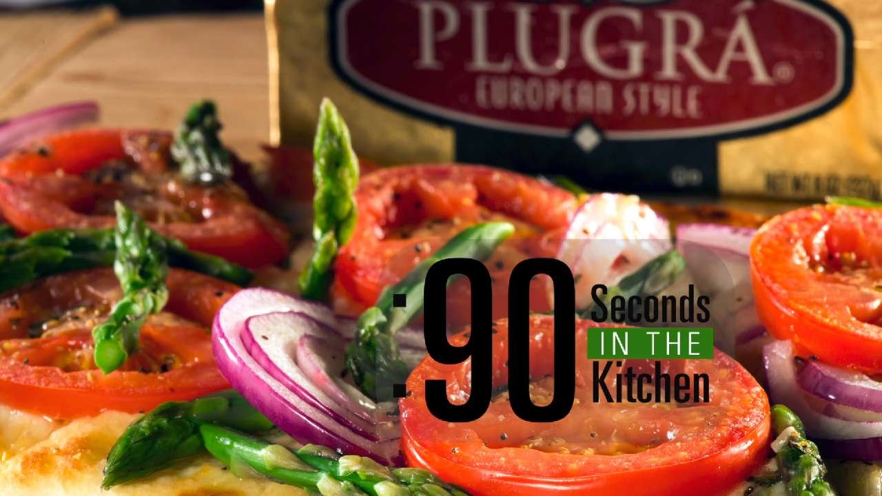 90 Second Lemon Rosemary Asiago Butter