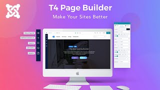 T4 Joomla Page Builder - Visual Design Builder - Ready Made Templates - No Coding Required