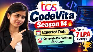 TCS CodeVita Season 14🔥 | Expected Date, Eligibility, Selection Process & Preparation Strategy