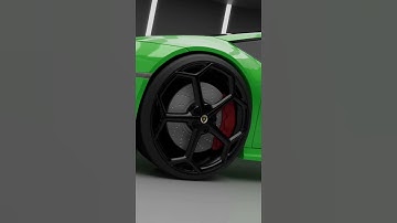 Lamborghini Huracan | Maya Vehicle Modelling | Animation in Blender