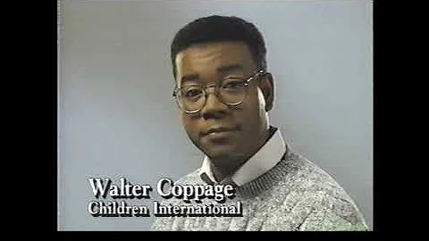 Children International Walter Coppage 1996 Commercial