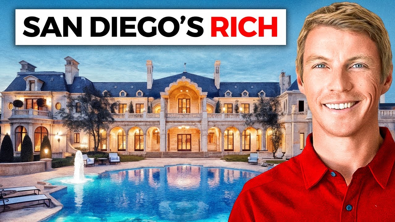 Куда стекаются богатые люди в районе Сан-Диего (дома стоимостью более 2 млн долларов)