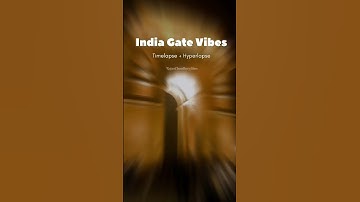 India gate Timelapse| Hyperlapse | Video | How to make #shorts#hyperlapse#timelapse#indiagate#delhi