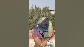 Tree painting on wood #shorts #viral #painting #art #drawing #artist #artwork