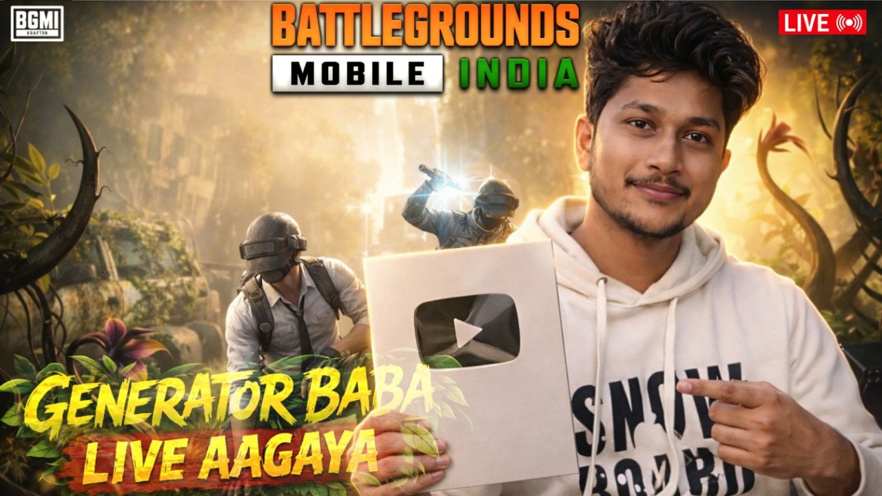 Generator Baba 4.2 Update Khelra hai #pubglive #bgmilive #shortfeed #shorts #shortlivestream