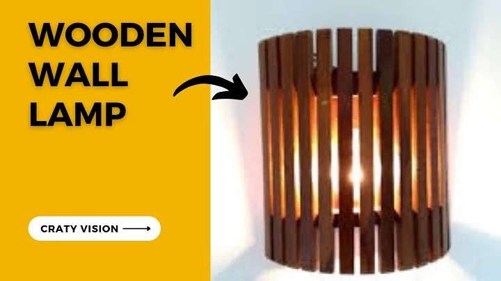 DIY Lamp Shade with Ice Cream Sticks - Simple Creative Craft Ideas