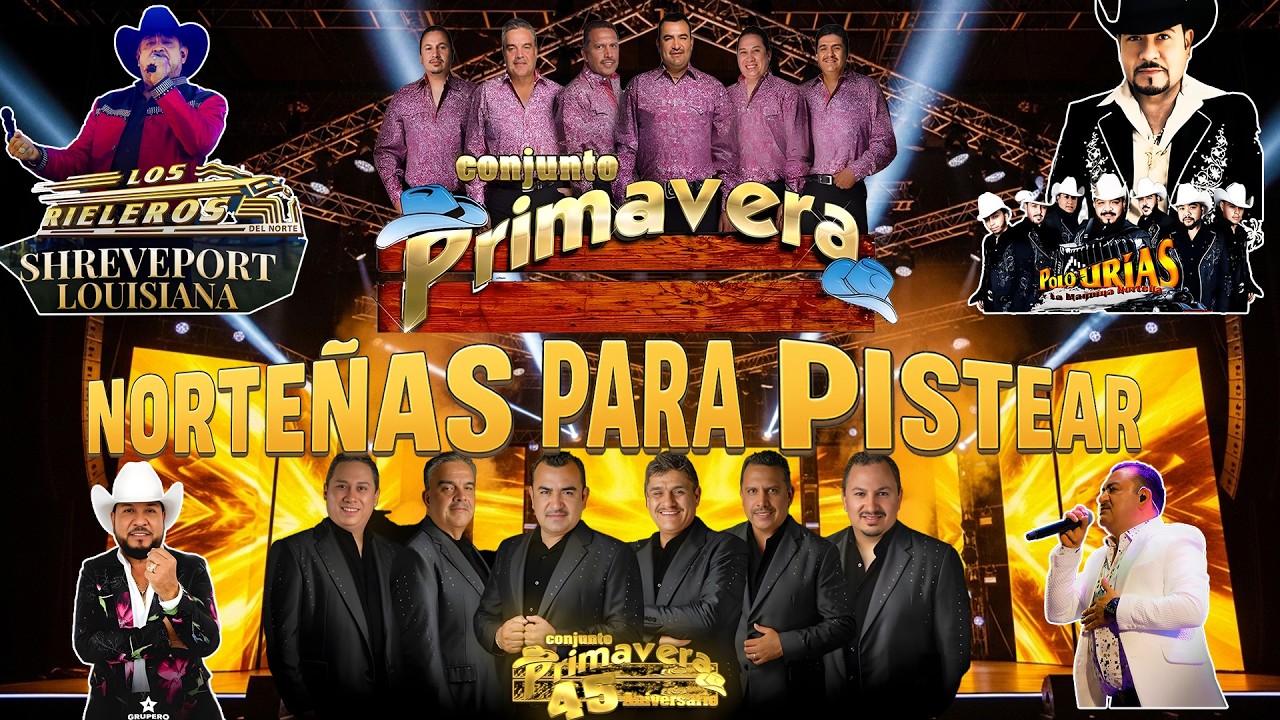 Puras Norteñas Pa' Pistear Mix 2026🍻Polo Urias, Los Rieleros Del Norte, Conjunto Primavera🍻