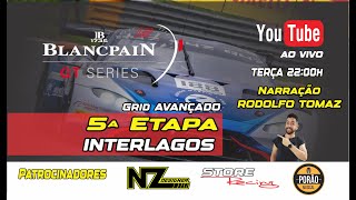 3ª Temp. Blancpain GT3 - Liga MRT Racing - Grid Avançado - 5ª Etapa