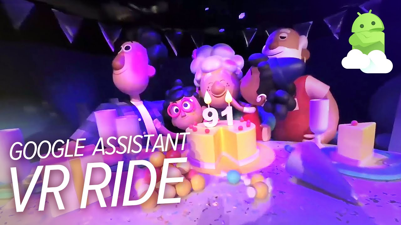 Google Assistant Ride at CES 2019 — in VR 180! - YouTube