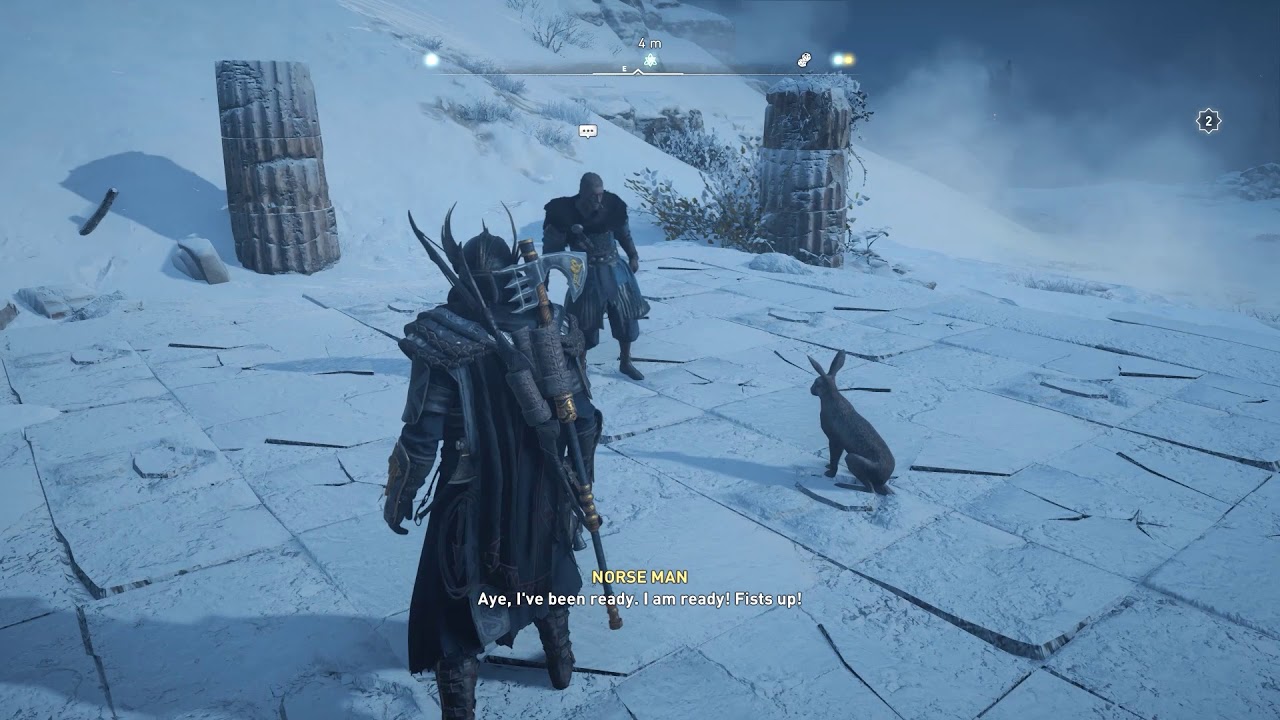 Assassin's Creed Valhalla Loki Rabbit World Event - YouTube