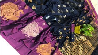 New Arrival Banarasi Soft Silk saree for the Best Price / Online shopping screenshot 3