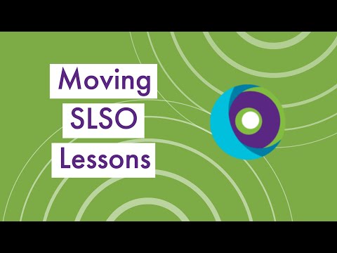 Moving Lessons Between SLSO Accounts