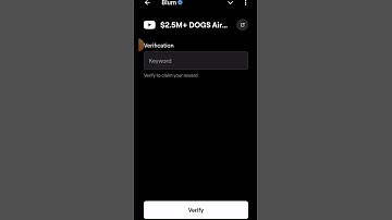 $2.5M+ DoGS Airdrop Blum Code $2.5M+ DoGS Airdrope Youtube Video Keyword  #blum #code #crypto #task