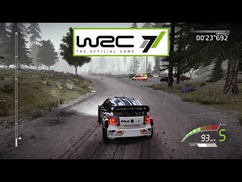 WRC 7 - Neste Rally FINLAND - Ouninpohja /// GAMEPLAY ///