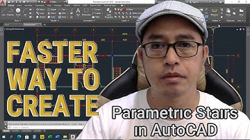 Faster way to create parametric - dynamic stairs in AutoCAD