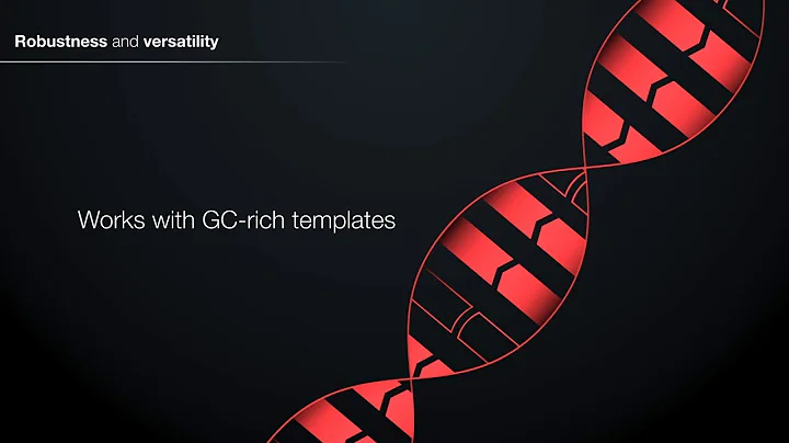 PCR enzymes for specificity, robustness, and verstility