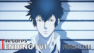 Psycho-Pass - Ending 1 V1 【Namae No Nai Kaibutsu】 4K 60Fps Creditless | Cc