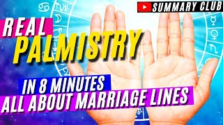 Marriage Line. How To Find Out By Hand How Many Marriages and Relationships There Will Be? Palmistry