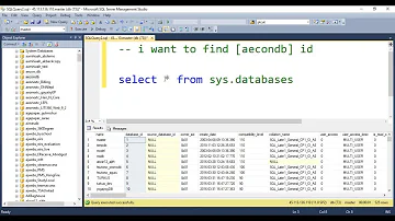 How do I find MySQL database ID?