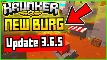 Krunker *NEW* BURG MAP REWORKED! (Gameplay) Update 3.6.5