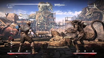 Mortal Kombat XL Alien Combo Tarkatan variation