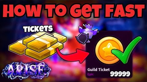 How To Get GUILD TICKET in Arise Crossover (FAST GUIDE)