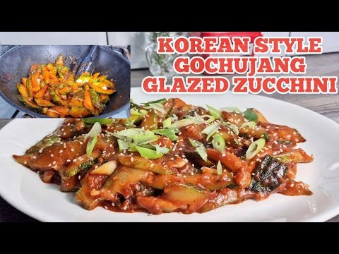 Korean Zucchini Gochujang