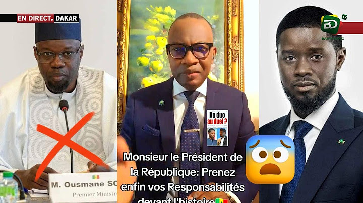 🚨Urgent, Me Moussa Diop calls on Diomaye to take responsibility and shoots Ousmane Sonko