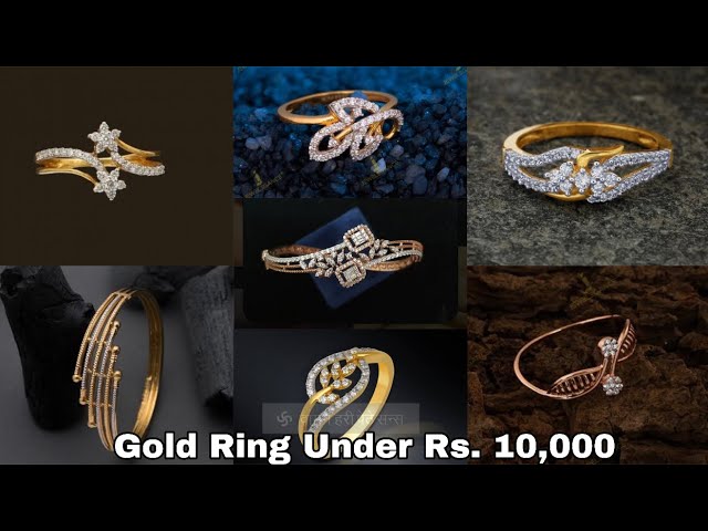 Modern Gold Ring at Rs 8000 | Gold Rings in Rajkot | ID: 14611831312