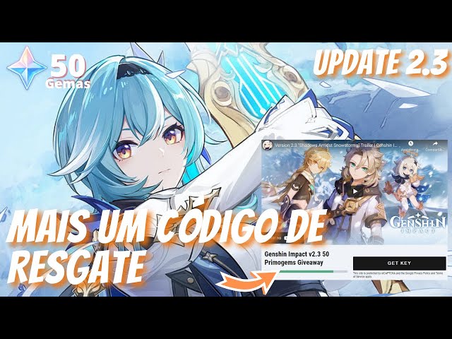 Banners da Versão 4.2 e Códigos de Resgate (360 Gemas Grátis) Genshin Impact