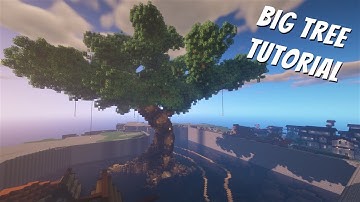 Custom BIG Oak Tree - Minecraft Tutorial [World Edit]