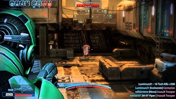 Mass Effect 3 Demo Multiplayer - Human Engineer - Winning Round