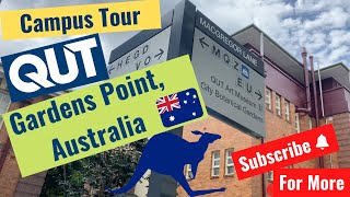 A Tour To QUT Gardens Point Campus, Botanic Garden And Brisbane River Part 2 | Australia | PhD