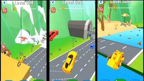 Shape Shifting 🚁🚲🛶Funny Race Gameplay , Android iOS Level _504 to 506 #shapeshifting #android #ios