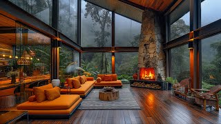 Rainy Day Retreat - Cozy Forest Hideaway with Crackling Fireplace for Ultimate Relaxation 🌧️🔥