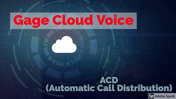 iACD (Automatic Call Distribution