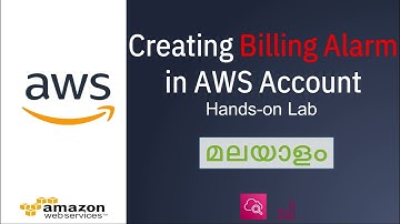 AWS Billing - How to Create Billing Alarm - മലയാളം