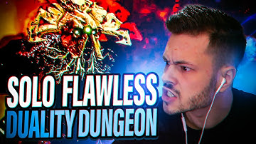 PVP "Pro" player SOLO Flawless the Duality Dungeon .. (Warlock build)