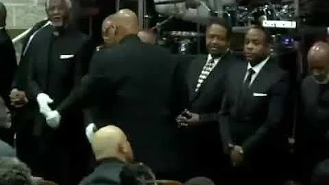 Dr. John Adolph tosses microphone to his Youth Pas...
