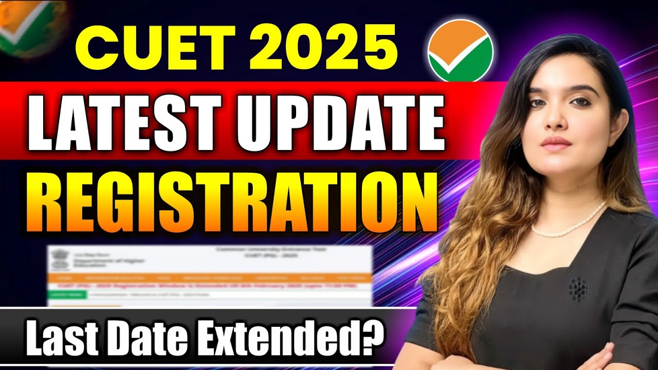 NTA Official UPDATE | CUET Application form Last Date Extended ? | CUET ...