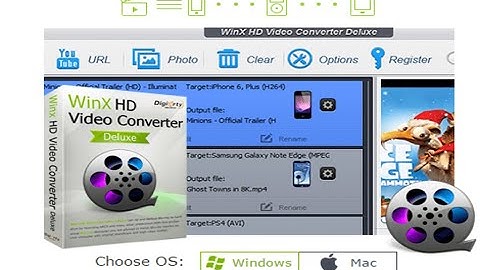 WinX HD Video Converter Deluxe