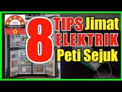 8 Cara mudah Jimatkan Elektrik Peti Sejuk